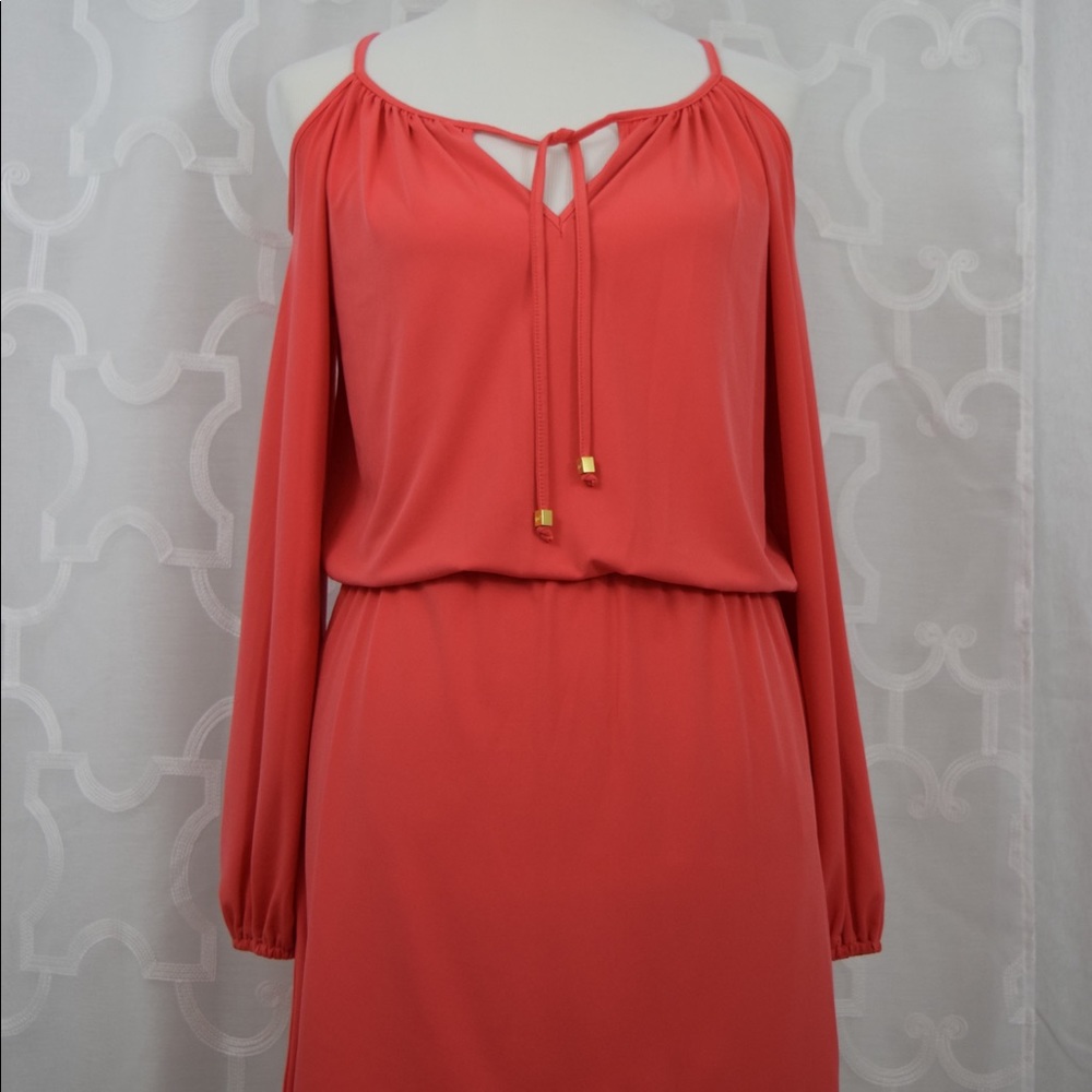 MICHAEL KORS CORAL SUMMER DRESS